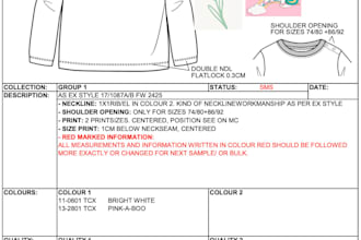 create professional fashion tech packs and flat sketches