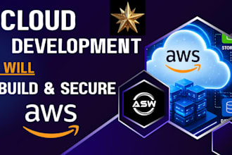 do cloud development, setup secure AWS cloud
