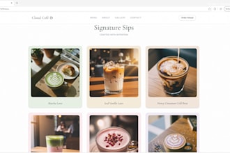 design a modern hospitality website with luxury UI