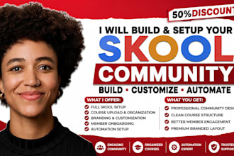 setup skool community setup skool online community setup skool community manager