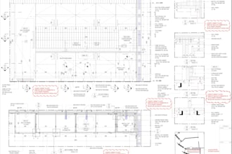design technical joinery drawings for kitchens and wardrobes