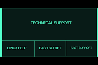 help you with linux tasks, bash scripts, and troubleshooting