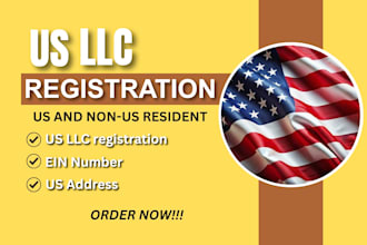 register US llc for non US residents with ein and fast company formation
