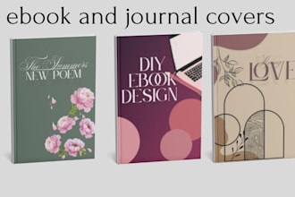 design editable planner , ebook and journals design