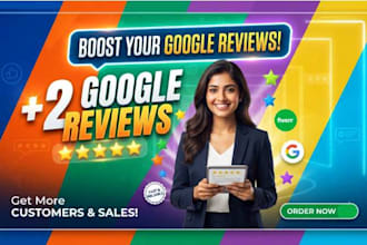 2 permanent 5 star google reviews lifetime guaranteed