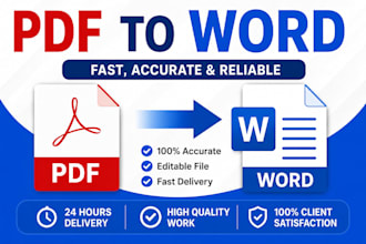convert pdf to word document