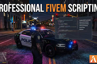 develop custom esx and qbcore scripts for fivem