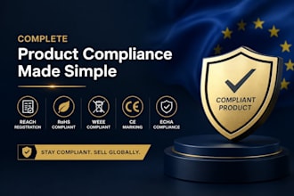 do eu reach registration, rohs, weee, ce marking and echa product compliance