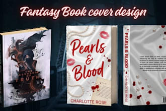 design fantasy book cover, ebook cover design, KDP book cover, book design