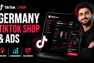 setup and manage germany tiktok shop, germany tiktok ads manage