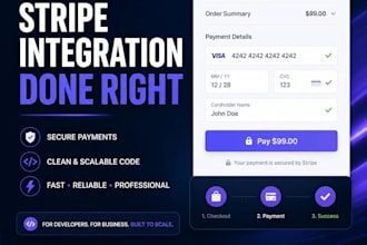 integrate stripe payments and subscriptions