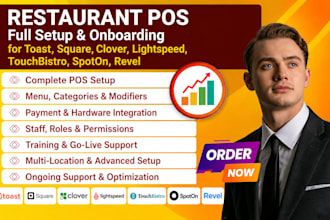 setup toast square clover lightspeed touchbistro spoton revel pos