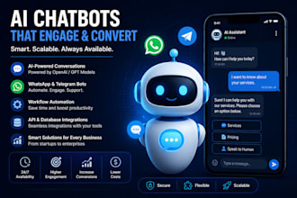 build ai agents whatsapp bots and ai chatbots