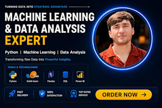 be your python data analyst and machine learning expert