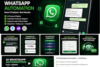 build ai whatsapp chatbot and automation for your business