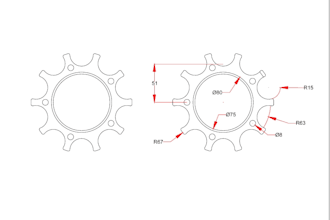 do autocad 2d mechanical drafting and cad drawings