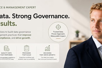 help you on data management and governance