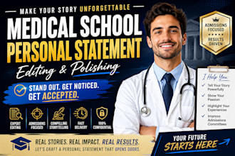edit your personal statement for medical school