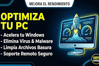 errores de windows, quitar virus, optimizacion de tu laptop