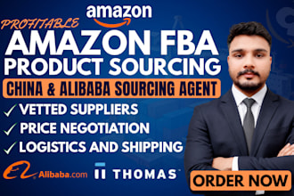 be your profitable amazon fba product sourcing agent, amazon product sourcing