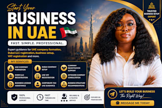 register uae company, dubai llc, vat and business setup