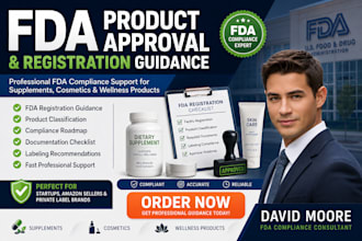 provide fda product approval and registration guidance