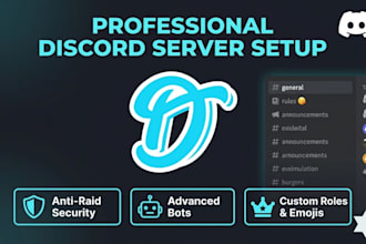 make you a professional discord server