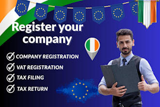 register your ireland and eu company with vat and tax filing assistance