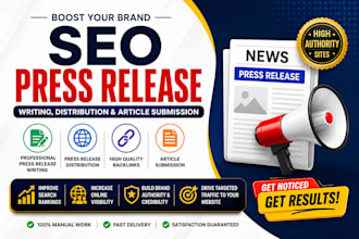 do seo press release, press release distribution, article submission