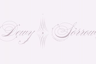 design an aesthetic feminine logo for your brand