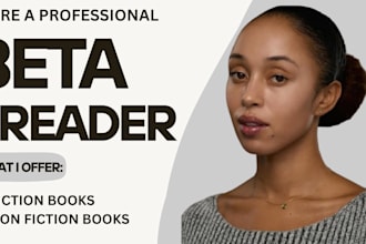 beta read critique your thriller fantasy memoir fiction nonfiction book editor