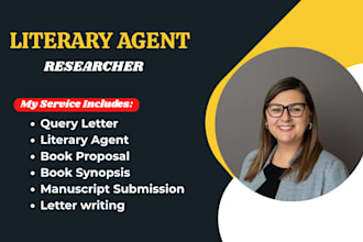 craft a query letter, synopsis, and book proposal to land literary agents