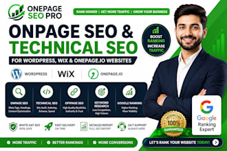 optimize your onepage io website with professional onpage  and technical SEO