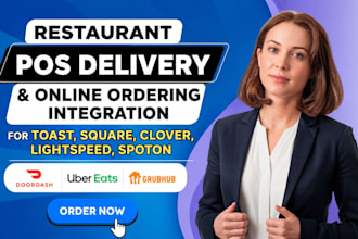 setup restaurant pos online ordering and delivery integration