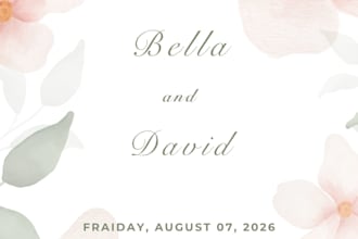 design elegant wedding invitation and stationery sets