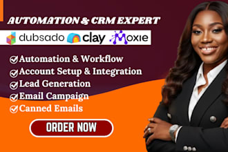 setup dubsado honeybook moxie CRM workflow automation workflow
