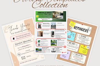 design professional airbnb house rules and welcome signs