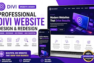 create divi wordpress website with divi 5 expert developer