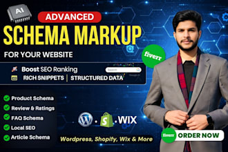 implement schema markup and structured data for rich snippets and ai SEO