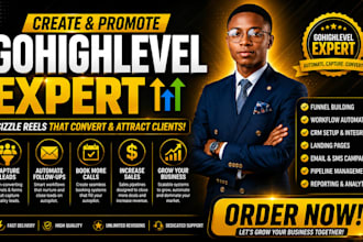 be your go high level expert gohighlevel workflow sales funnel expert