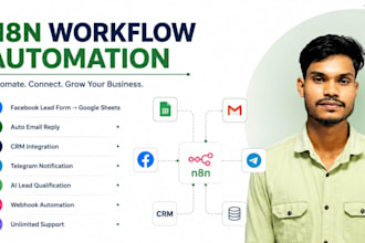 build lead generation automation workflow with n8n
