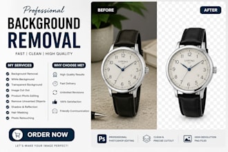 remove background from photos for ecommerce and product shots