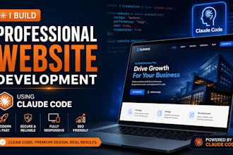 build a professional website for your business using claude code
