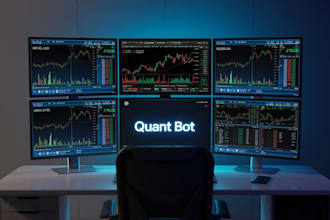 develop a custom quantitative trading bot and strategy