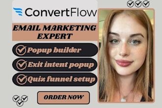 setup convertflow popup builder convertflow quiz funnel exit intent popup