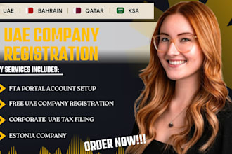 free zone company setup, vat registration, corporate tax uae, bookkeeping