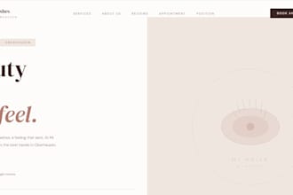 create professional websites for business and work