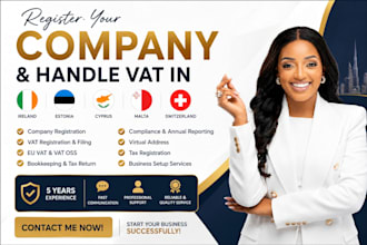 register your company handle vat in ireland estonia cyprus, malta or switzerland