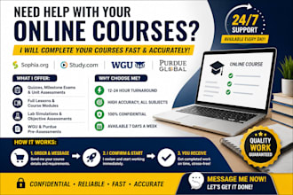 help with study com courses completion