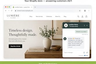 setup tidio ai chatbot live chat chatbot integration for shopify store automate